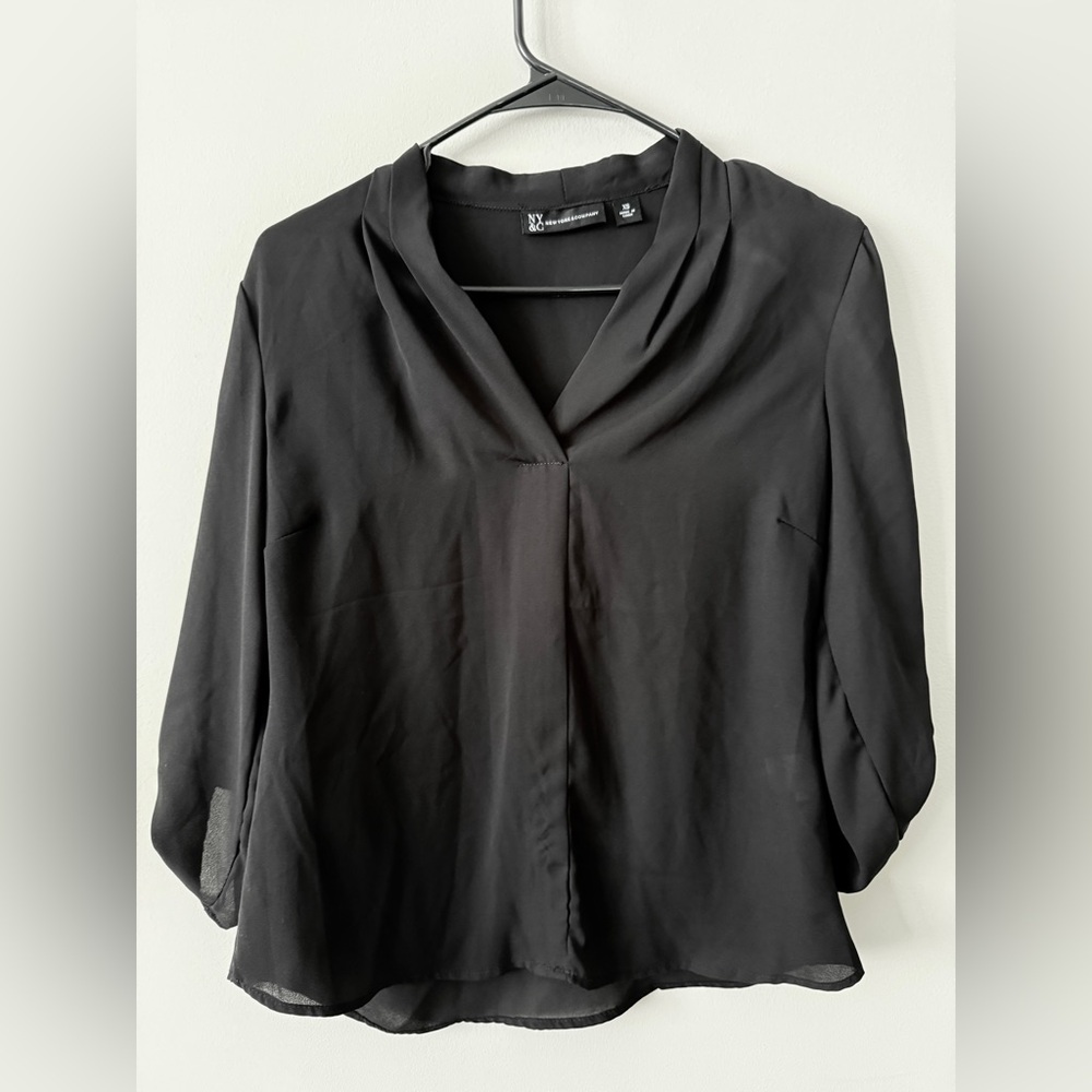 Black Women's Blouse
